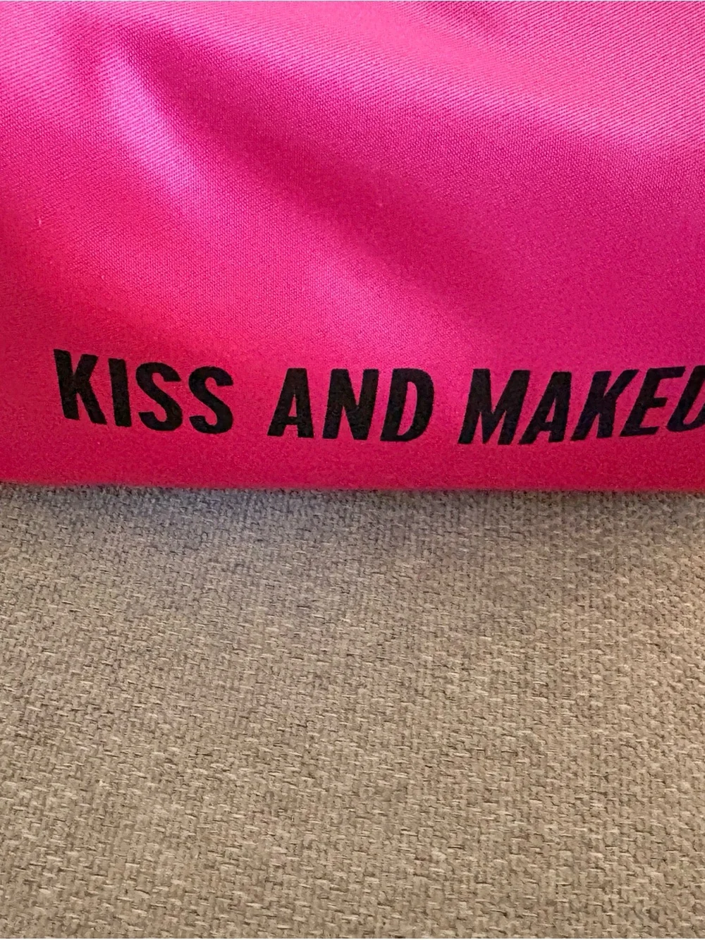 kate spade Hot Pink Nylon Cosmetic Pouch